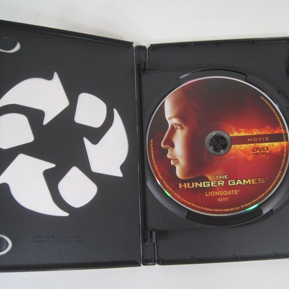 The Hunger Games (DVD, 2012, 2-Disc Set, NO Digital Copy) (Jennifer Lawrence) - Picture 8 of 9